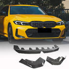 BMW 3-serien G20/G21 2018– Frontläpp Lip V3 (för M-Sport 2022+, kolfiber) foto 1