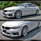 BMW 4-serie F32/F33/F36 2012–2020 Frontläpp till främre stötfångare Lip V1 (för M-Sport, kolfiber) foto 4