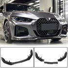 BMW 4-serien G22/23/26 2020– Frontläpp/Lip spoiler Lip V1 (för G22/G23 M-Sport, kolfiber) foto 1