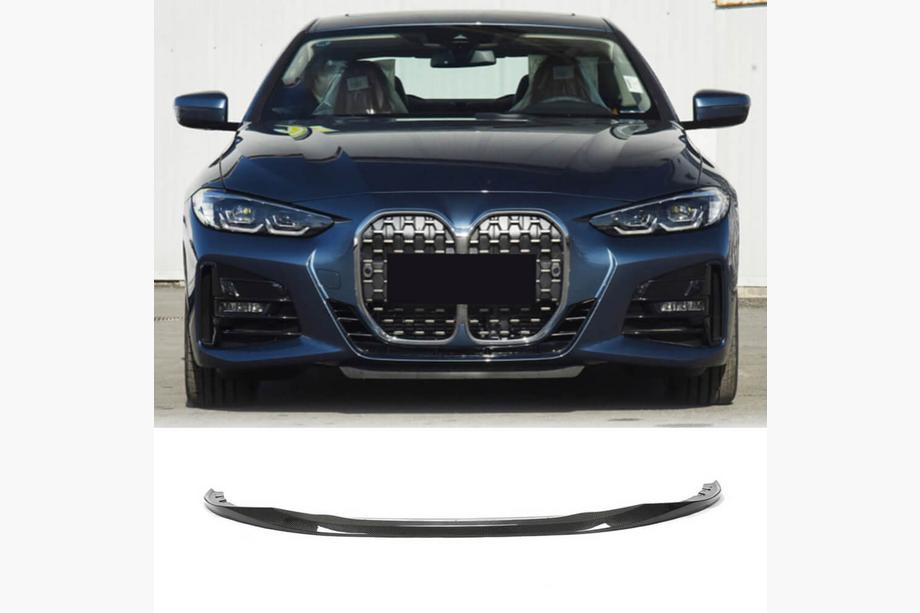 BMW 4-serien G22/23/26 2020– Frontsplitter Lip V2 (för G22/G23 M-Sport, kolfiber) Image