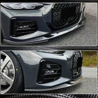 BMW 4-serien G22/23/26 2020– Frontläpp till främre stötfångaren Lip V3 (för G22/G23 M-Sport, kolfiber) foto 4