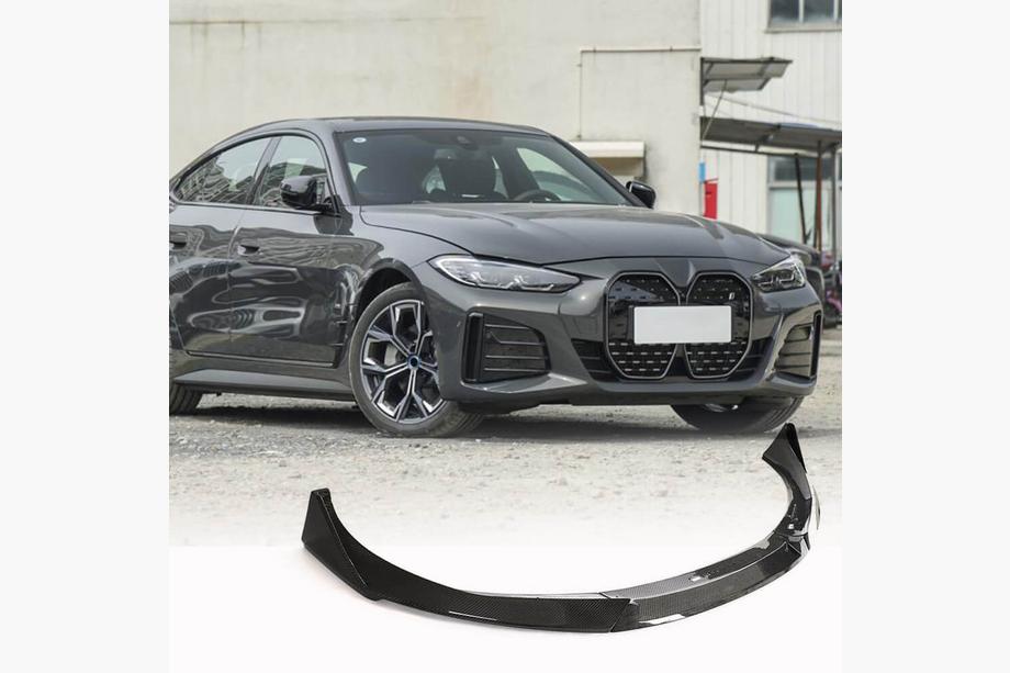 BMW 4-serien G22/23/26 2020– Frontläpp Lip V1 (för G26 M-Sport, kolfiber) Image