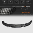 BMW 5-serien F10/F11 2010–2016 Frontläpp spoiler Lip V2 (för F10 M-Sport, kolfiber) foto 5