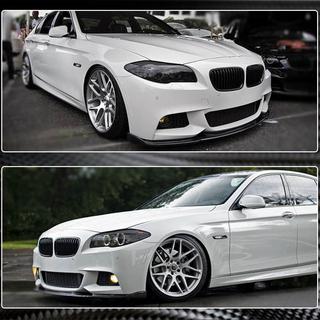 Frontläpp spoiler Lip V2 (för F10 M-Sport, kolfiber) BMW 5-serien F10/F11 2010–2016 foto 4