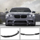BMW 5-serien F10/F11 2010–2016 Frontläpp till främre stötfångaren Lip V1 (för F10 M5, kolfiber) foto 1