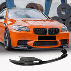 BMW 5-serien F10/F11 2010–2016 Frontläpp till stötfångare Lip V2 (för F10 M5, Carbon) foto 1