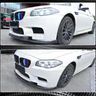 BMW 5-serien F10/F11 2010–2016 Frontläpp Lip V3 (för F10 M5, kolfiber) foto 3