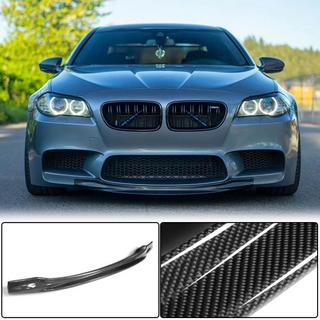 Frontläpp till stötfångare Lip V4 (för F10 M5, kolfiber) BMW 5-serien F10/F11 2010–2016 foto 1