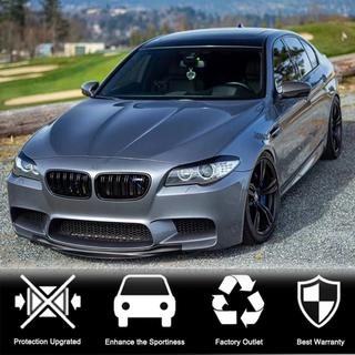 Frontläpp till stötfångare Lip V4 (för F10 M5, kolfiber) BMW 5-serien F10/F11 2010–2016 foto 2