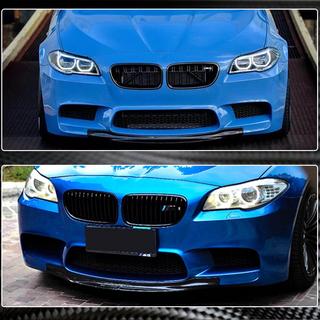 Frontläpp till stötfångare Lip V4 (för F10 M5, kolfiber) BMW 5-serien F10/F11 2010–2016 foto 3