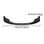 BMW 5-serien G30/G31 2017–2023 Frontläpp till främre stötfångaren Carbon V3 (för M5 2020+) foto 6