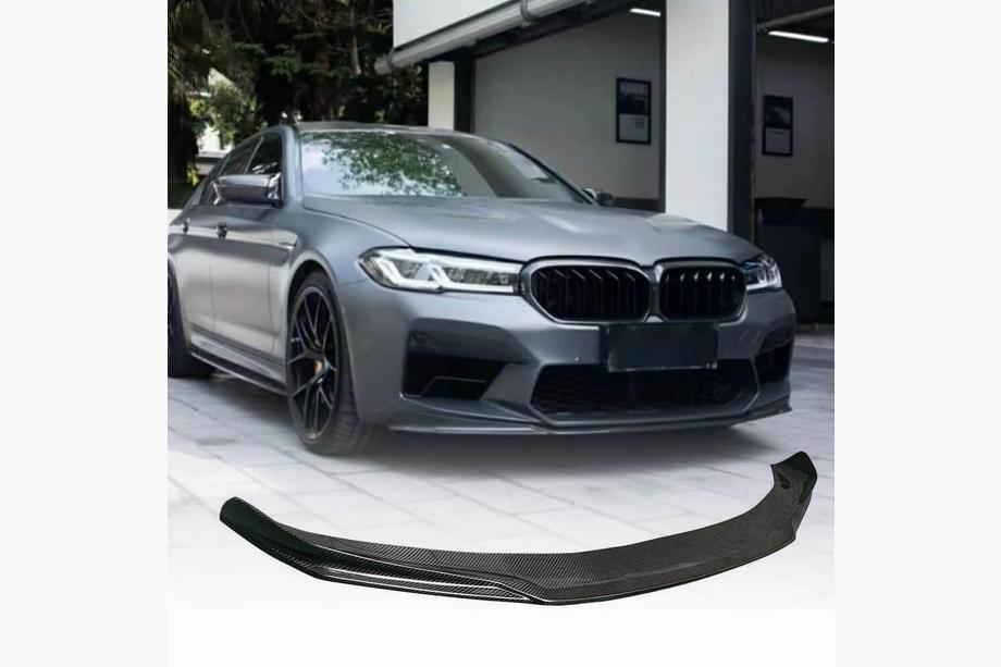 BMW 5-serien G30/G31 2017–2023 Frontsplitter Lip V5 (för M5 F90 2020-2024, kolfiber) Foto 1
