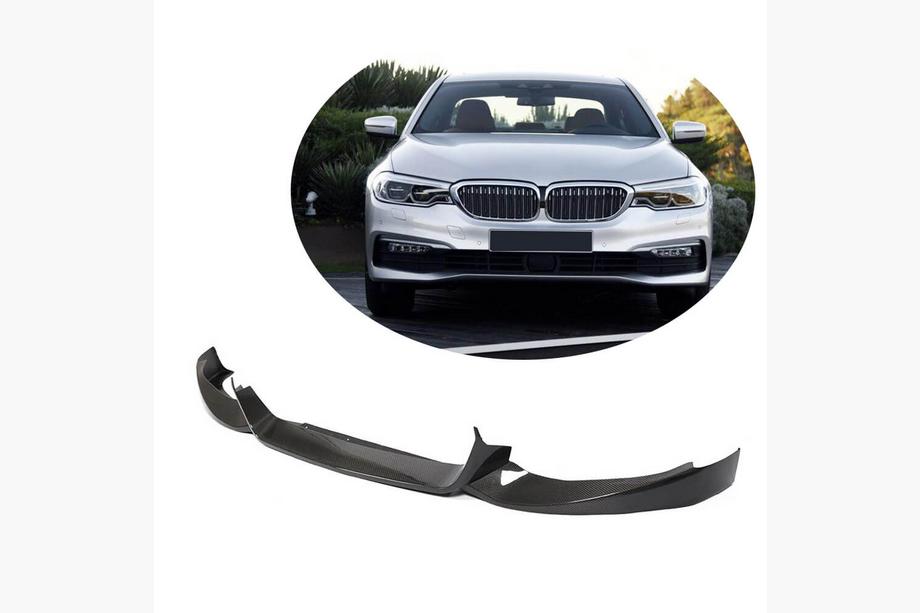 BMW 5-serien G30/G31 2017–2023 Frontspoiler i kolfiber (2017-2020 Base) Image