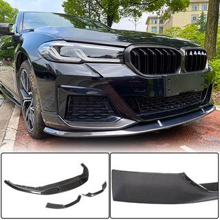 Frontläpp till främre stötfångare Lip V1 (för M-Sport 2021-2024, kolfiber) BMW 5-serien G30/G31 2017–2023 foto 1