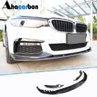 BMW 5-serien G30/G31 2017–2023 Frontläpp till främre stötfångaren Lip V6 (för M-Sport 2017-2020, kolfiber) foto 1