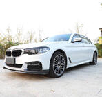 BMW 5-serien G30/G31 2017–2023 Frontläpp till främre stötfångaren Lip V6 (för M-Sport 2017-2020, kolfiber) foto 2