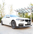 BMW 5-serien G30/G31 2017–2023 Frontläpp till främre stötfångaren Lip V6 (för M-Sport 2017-2020, kolfiber) foto 3