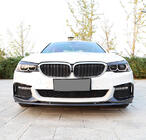 BMW 5-serien G30/G31 2017–2023 Frontläpp till främre stötfångaren Lip V6 (för M-Sport 2017-2020, kolfiber) foto 4