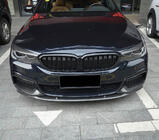 BMW 5-serien G30/G31 2017–2023 Frontläpp till främre stötfångaren Lip V6 (för M-Sport 2017-2020, kolfiber) foto 7