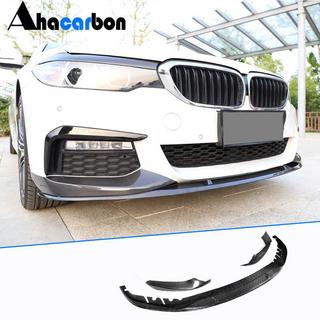 Frontläpp till främre stötfångaren Lip V6 (för M-Sport 2017-2020, kolfiber) BMW 5-serien G30/G31 2017–2023 foto 1