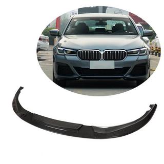 Frontläpp Lip V2 (för M-Sport 2021-2024, kolfiber) BMW 5-serien G30/G31 2017–2023 foto 1