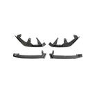 BMW 5/i5-serie G60/G60E/G61 2023– Frontläpp Lip till främre stötfångare (för M-Sport, kolfiber) foto 8