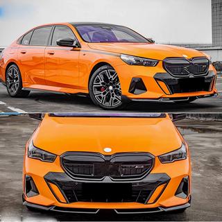 Frontläpp Lip till främre stötfångare (för M-Sport, kolfiber) BMW 5/i5-serie G60/G60E/G61 2023– foto 2
