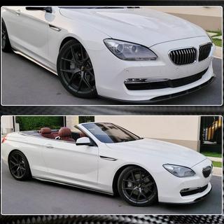 Frontläpp till främre stötfångaren Lip (för Base 2011-2014, kolfiber) BMW 6-serien F12/F13/F06 2011–2018 foto 4