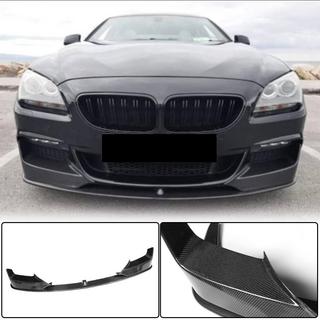 Frontläpp till främre stötfångare Lip V1 (för M-Sport, kolfiber) BMW 6-serien F12/F13/F06 2011–2018 foto 1