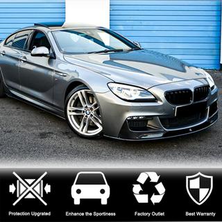 Frontläpp till främre stötfångare Lip V1 (för M-Sport, kolfiber) BMW 6-serien F12/F13/F06 2011–2018 foto 2