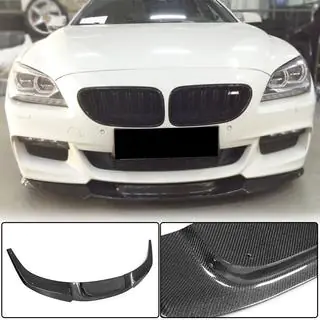 Främre läppspoiler till stötfångare Lip V2 (för M-Sport, kolfiber) foto 1