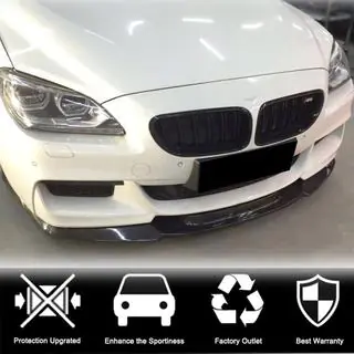 Främre läppspoiler till stötfångare Lip V2 (för M-Sport, kolfiber) foto 2
