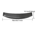 BMW 6-serien F12/F13/F06 2011–2018 Frontläpp V3 till främre stötfångare (för M-Sport, kolfiber) foto 6