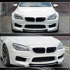 BMW 6-serien F12/F13/F06 2011–2018 Frontläpp till stötfångare Lip V1 (för M6, kolfiber) foto 5