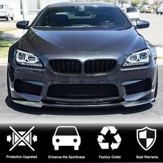 Frontläpp till stötfångare Lip V1 (för M6, kolfiber) BMW 6-serien F12/F13/F06 2011–2018 foto 3