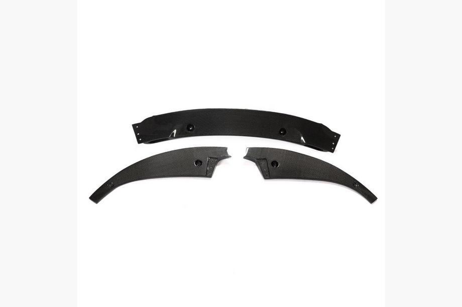 BMW 6-serien F12/F13/F06 2011–2018 Frontläpp till stötfångare Lip V2 (för M6, kolfiber) Image