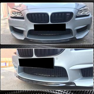 Frontläpp till stötfångare Lip V2 (för M6, kolfiber) BMW 6-serien F12/F13/F06 2011–2018 foto 4