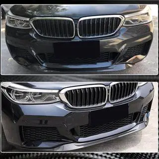 Frontläpp till främre stötfångare (för M-Sport 2017-2020, kolfiber) foto 4