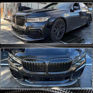 Frontspoilerläpp Lip V1 (för M-Sport 2019-2022, kolfiber) foto 4