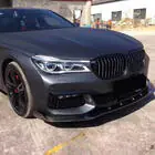 BMW 7-serien G11/G12 2015–2022 Frontsplitter (läpp) till främre stötfångare Lip V2 (för M-Sport 2016-2019, kolfiber) foto 2