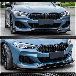 Frontläpp till främre stötfångare Lip V1 (för M-Sport, kolfiber) BMW 8-serie G14/G15/G16 2018– foto 4