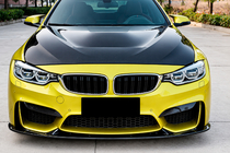 BMW 3-serien F30/F31 2012–2019 Frontläpp Lip V1 (för F80, kolfiber) foto 1