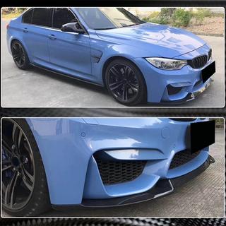 Frontläpp till stötfångare Lip V8 (för F80, kolfiber) foto 4