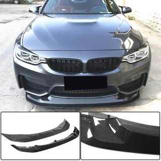 Frontlip till främre stötfångare Lip V1 (för F82/F83, kolfiber) foto 1
