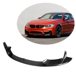 Frontläpp till främre stötfångare Lip V2 (för F82/F83, kolfiber) BMW 4-serie F32/F33/F36 2012–2020 foto 1