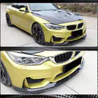 BMW 4-serie F32/F33/F36 2012–2020 Frontläpp till främre stötfångare Lip V3 (för F82/F83, kolfiber) foto 4