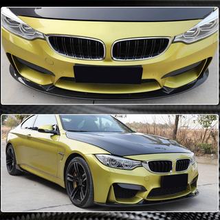 Frontläpp till främre stötfångaren Lip V4 (för F82/F83, kolfiber) BMW 4-serie F32/F33/F36 2012–2020 foto 4