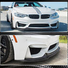 BMW 3-serien F30/F31 2012–2019 Frontläpp till stötfångare Lip V14 (för F80, kolfiber) foto 4