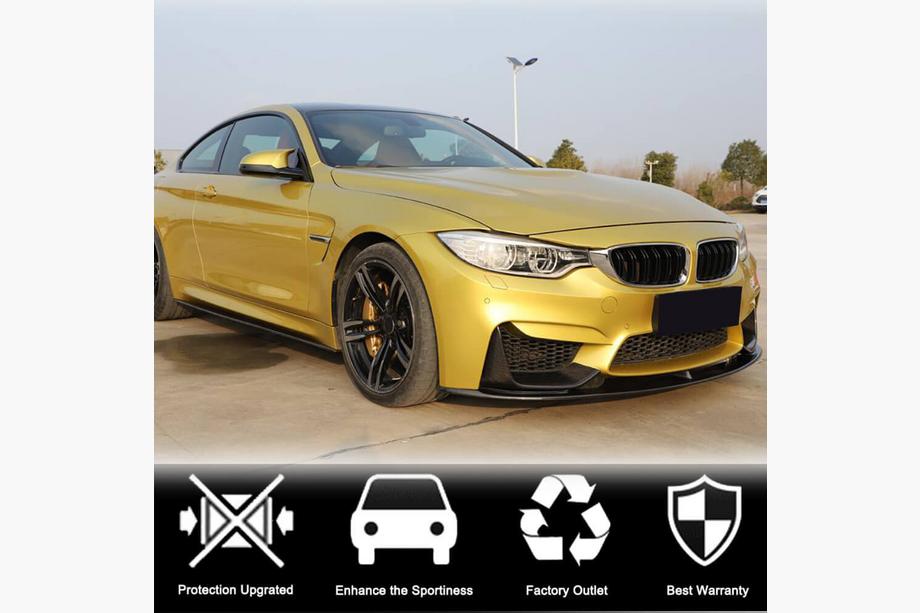 BMW 3-serien F30/F31 2012–2019 Frontläpp till främre stötfångare FRP V16 (för F80) Foto 2