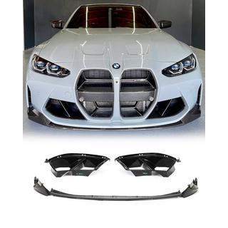 Frontläpp till stötfångare Lip V5 (för G80, Carbon) BMW 3-serien G20/G21 2018–